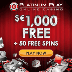 1500 Free Bets at Platinum Play