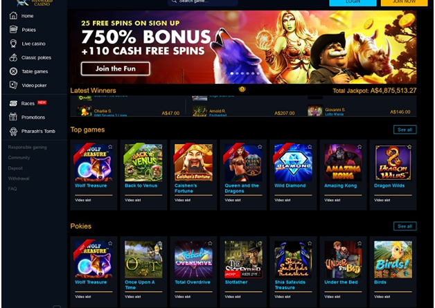 Winward casino Litecoin deposits